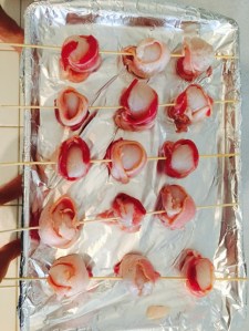 Bacon Wrapped Scallops